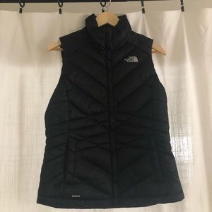 Black North Face vest